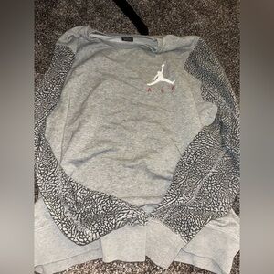 Jordan Light Gray Sweater
